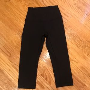 3/4 Align Lulu lemon leggings